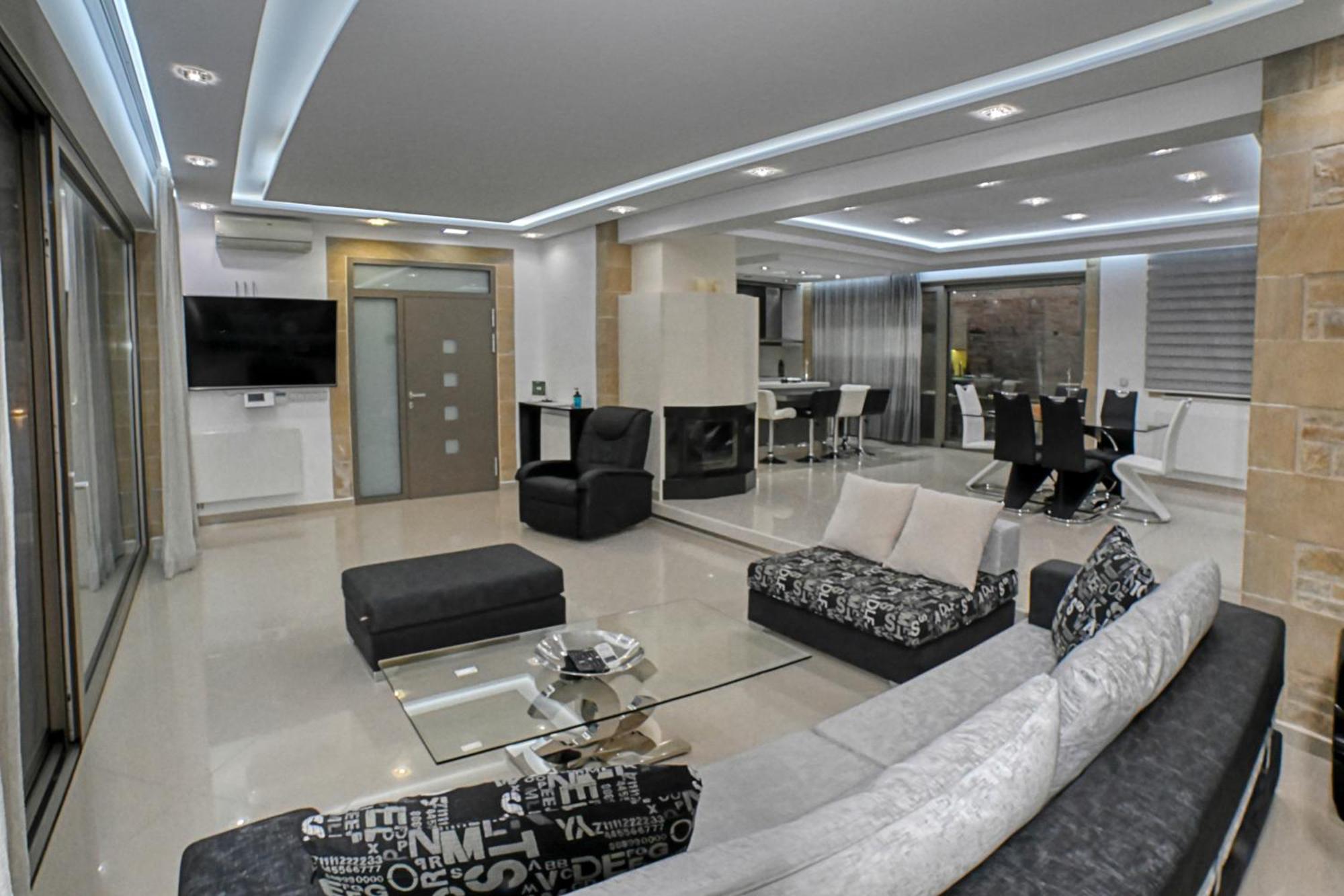 Larimar Luxury Sea View Villa Kíssamos Eksteriør billede