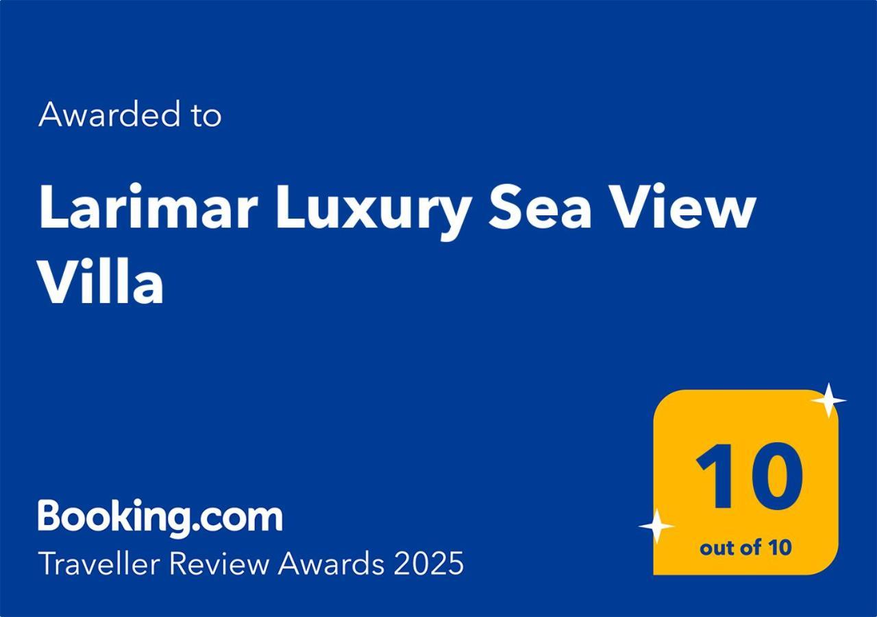 Larimar Luxury Sea View Villa Kíssamos Eksteriør billede